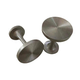 Maxbell 2Pcs Curtain Holdbacks Wall Mounted Premium Stylish for Office Bedroom Hotel Silver