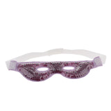 Maxbell Hot Cold Therapy Ice Eye Mask Blindfold for Eye Puffiness Dark Circle Purple