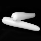 Maxbell 24x1 Pair Inflatable Shoes Stretcher Boots Insert Shaper Plastic 50cm White