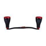 Maxbell Fishing Reel Handle Strong Aluminum Alloy Practical Crank Handle Replacement Red