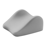 Maxbell Face Down Pillow Memory Foam Wedge Prone Pillow for Lounging Watching Movies gray