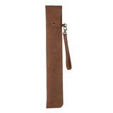 Maxbell Drumstick Bag Drum Accessory Drumstick Case for Playing Practicing Household Brown
