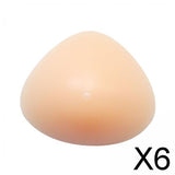 Maxbell 6xTriangle Silicone Chest Form Crossdresser Mastectomy Transgender Cosplay