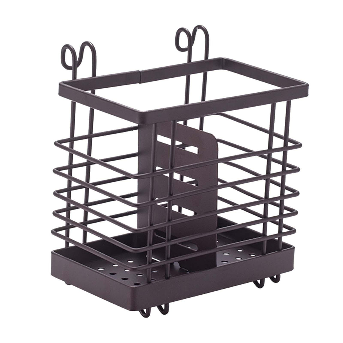 Maxbell Chopsticks Holder Metal Kitchen Cutlery Rack Drainer Basket Flatware Caddies