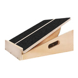 Maxbell Slant Board Calf Stretcher Wood Adjustable Balance Board for Sports Gym Home