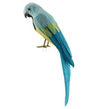 Maxbell Maxbell Simulation Artificial Feathered Parrot Bird Animal Model Toy Home Decor N