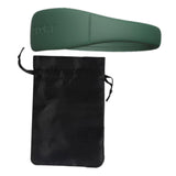 Adjustable Patella Stabilizer Band Lightweight Accessory with Drawstring Bag 1Pc Green