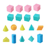 Maxbell Montessori Toy Practicing Training Toy Geometric Shapes Board Geometric Mould