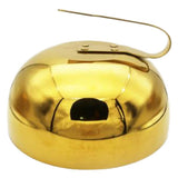 Steak Cover Anti Oil Splashing Magnetic Dish Lid for Home Cooking gold
