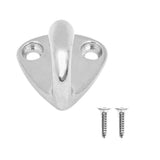 Maxbell 3pcs Marine Grade Stainless Steel Boat Hook Coat and Hat Hook Wall Mount