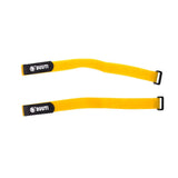 Maxbell Maxbell 2 Bicycle Handlebar Head Light Strap Bike Phone Pump Fixing Band 35cm Yellow