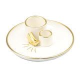 Maxbell Palo Santo Holder Portable SAGE Incense Holder for Fireplace Farmhouse Hotel B