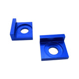 Maxbell 15mm Chain Adjuster Tensioner Block for Dirt Bike Motorcycle Gold & Blue