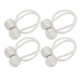 Maxbell 4 Pieces Curtain Ties Backs Modern Curtain Holders for Hotel Bedroom Outdoor