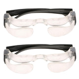 Maxbell Maxbell 2 Pieces 2X Hyperopia Magnifying TV Glasses Adjustable Magnifier Glasses
