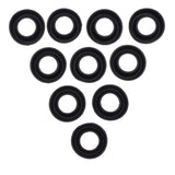 Maxbell Maxbell 10 x Filter Head Gasket Aquarium Gasket Replacement For Tank Aquarium Black