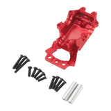 Maxbell 1/14 RC Car Front Gearbox Lower Cover Sturdy Upgrade for 14209 14210 Crawler Red