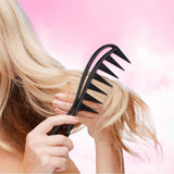 3pcs Men's Oily Hair Pick Comb Salon Dyeing Hairdressing Styling Wide Tooth
