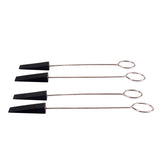 Maxbell Double Faced Adhesive Tape+4 Pcs Piano Tuning Mutes with Handle Tuning Tools