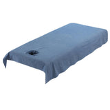 Maxbell Maxbell Reusable Washable Cotton Acupuncture Massage Table Bed Pad Cover Dark Blue
