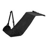Maxbell Airplane Foot Hammock Premium Travel Foot Rest for Women Men Car Office Home Black