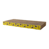Maxbell 2xScratch Pad Nest Scratching Lounge Bed Sleeping Mats Cat Scratcher Cardboard Straight44.5x21x44cm