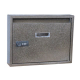 Wall Mount Mailbox Mail Box Post Letter Suggestion Box Decoration Bronze