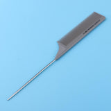 Maxbell Maxbell Anti Static Plastic Carbon Hair Pick Comb Teasing Backcombing Brush 22.8cm