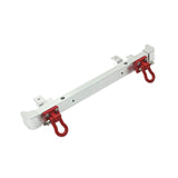 Maxbell 1/12 RC Front Rear Bumper Upgrade Part for MN82 LC79 RC Crawler Vehicles DIY silver Rear