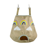 Maxbell Small Animal Feeding Bag Pouch Hanging Pouch Hay Feeder for Hamsters Rabbits