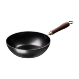 Maxbell Small Work Sturdy Multipurpose Hammered Chinese Wok for Induction Cooker Gas 24cm