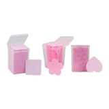600 Pieces Nail Pads Absorbent Pads for DIY Beauty Projects DIY Fingernails light pink