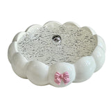 Maxbell Snack Platter Dried Fruit Storage Tray for Chinese New Year Wedding Desserts White