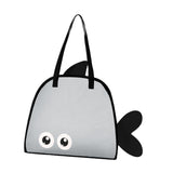 Maxbell Shower Tote Bag Sturdy Summer Beach Travel Bag for Summer Essentials College Black