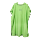 Maxbell Adult Surf Beach Hood Poncho Wetsuit Changing Robe & Changing Mat Green