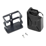 Maxbell Simulated Oil Can 1/10 Climbing Car Model Practical Storage Can RC Fuel Tank black