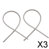 Maxbell 3x2 Pieces Car Windscreen Window Boneless Wiper Blades Silicone Strips 26inch