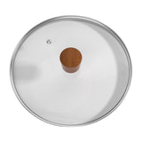 Maxbell 8.66inch Pan Lid Cookware Cover for French Fries Cooker Seafood Pot Skillets