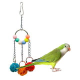 Maxbell Maxbell Bird Parrot Toy Hanging Bell Pet Bird Cage Hammock Swing Hanging Toy Type 4