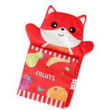 Baby Toy Feel Soft Baby Crinkle Book for Activity Interaction Birthday fox