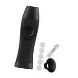 Maxbell Kazoo Toy Professional Accompaniment with Membranes for Guitar Ukulele Piano Black