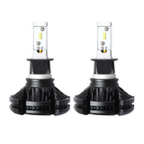 Pair H3 9V-32V Car Motorcycle LED Headlight Kit 6500K 50W Fog Lamp 6000LM