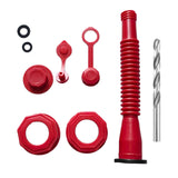 Maxbell Gas Can Spout Replacement 5L 6.30inch to 11.81inch Adjustable Gas Can Nozzle 1 Set