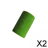 Maxbell 2xVet Wrap 4 inch Wide Non Woven Elastic Self Adherent Wrap for Dogs Pet Ankle Green