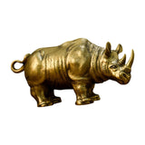 Maxbell Maxbell Rhinoceros Statue Collectible Animal Sculpture for Decoration L
