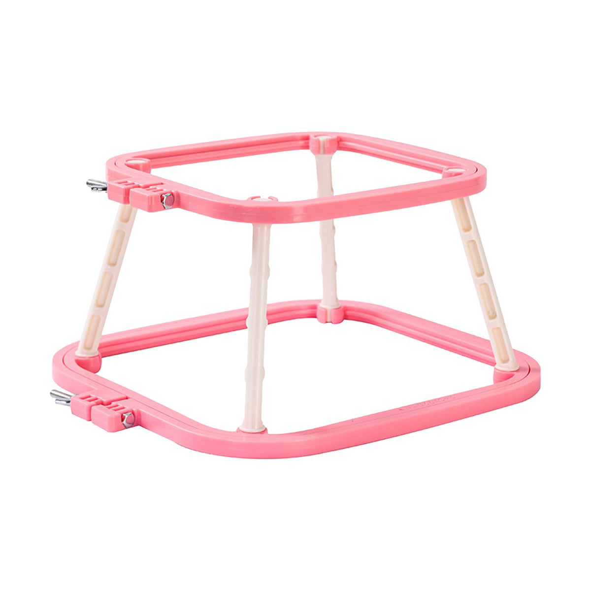 Maxbell Cross Stitch Rack Adjustable Combo Needlework DIY Embroidery Frame Lap Stand red
