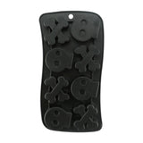 Maxbell Halloween Silicone Mould DIY Novelty Fondant Mould for Cakes Festivals Party Black Bone
