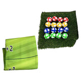 Maxbell Chipping Golf Game Mat Equipment Family Game Backyard Game 3 piece set