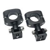 Maxbell 2Pcs Swivel Auxiliary Light Bracket for BMW R1250GS Adventure 2019-2024 Black