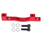 Maxbell Maxbell Bike Disc Brake Mount Adaptor for 203mm Front Caliper PM-PM-F/R203 Red